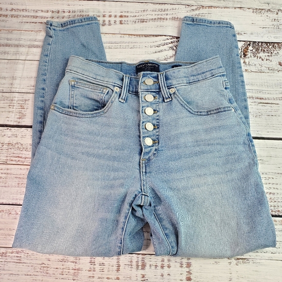 Lucky Brand Denim - Lucky Brand Jeans High Rise Crop Bridgette Size:4